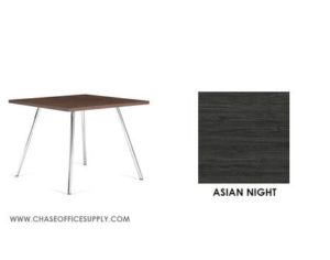 3368 - END TABLE 36D x 36W x 15H COLOR  - ASIAN NIGHT