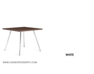 3368 - END TABLE 36D x 36W x 15H COLOR  - WHITE