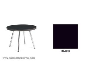 3871 - ROUND  TABLE 36D x 36W x 15H COLOR  - BLACK