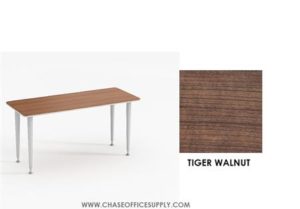 BUNGEE B2042REF -  MULTI PURPOSE TABLE  W42 x D20 x H29 IN.  COLOR -   TIGER WALNUT  *MKPD