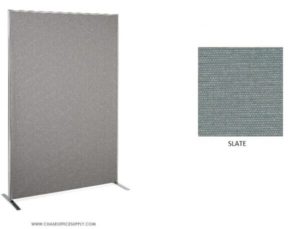 GPS (SERIES) - FREESTANDING PANEL W48 X 60H COLOR - SLATE ORDER A MINIMUM OF 2