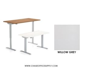 PHAT2448 - HEIGHT ADJUSTABLE TABLE COLOR  - WILLOW GREY