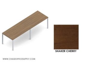 PN1203629 - FREESTANDING  TABLE  36D x 120W x 29H COLOR -  SHAKER CHERRY