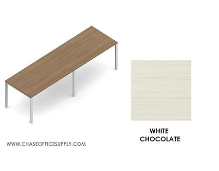 PN1203629 - FREESTANDING  TABLE  36D x 120W x 29H COLOR -   WHITE CHOCOLATE